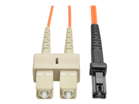 Eaton Tripp Lite Series Duplex Multimode 62.5/125 Fiber Patch Cable (MTRJ/SC), 8M (26 ft.)
