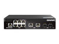 QNAP Web Managed Series 10-porte 10 Gigabit Ethernet / 2.5 Gigabit Ethernet