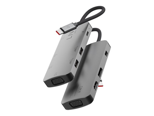 LINQ 7in1 USB-C HDMI Adapter Triple Display MST – foto 5