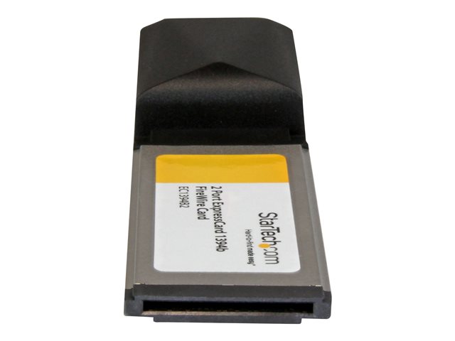 Startech 2 Port ExpressCard 1394b FireWire Laptop Adapter Card - Texas ...