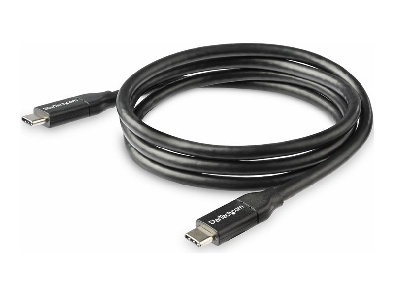 StarTech Câble USB-C vers USB-C avec Power Delivery 5A de 1 m