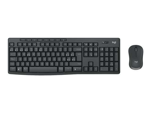 Logitech Mk370 Combo For Business Keyboard And Mouse Set Qwerty Uk Graphite Input Device