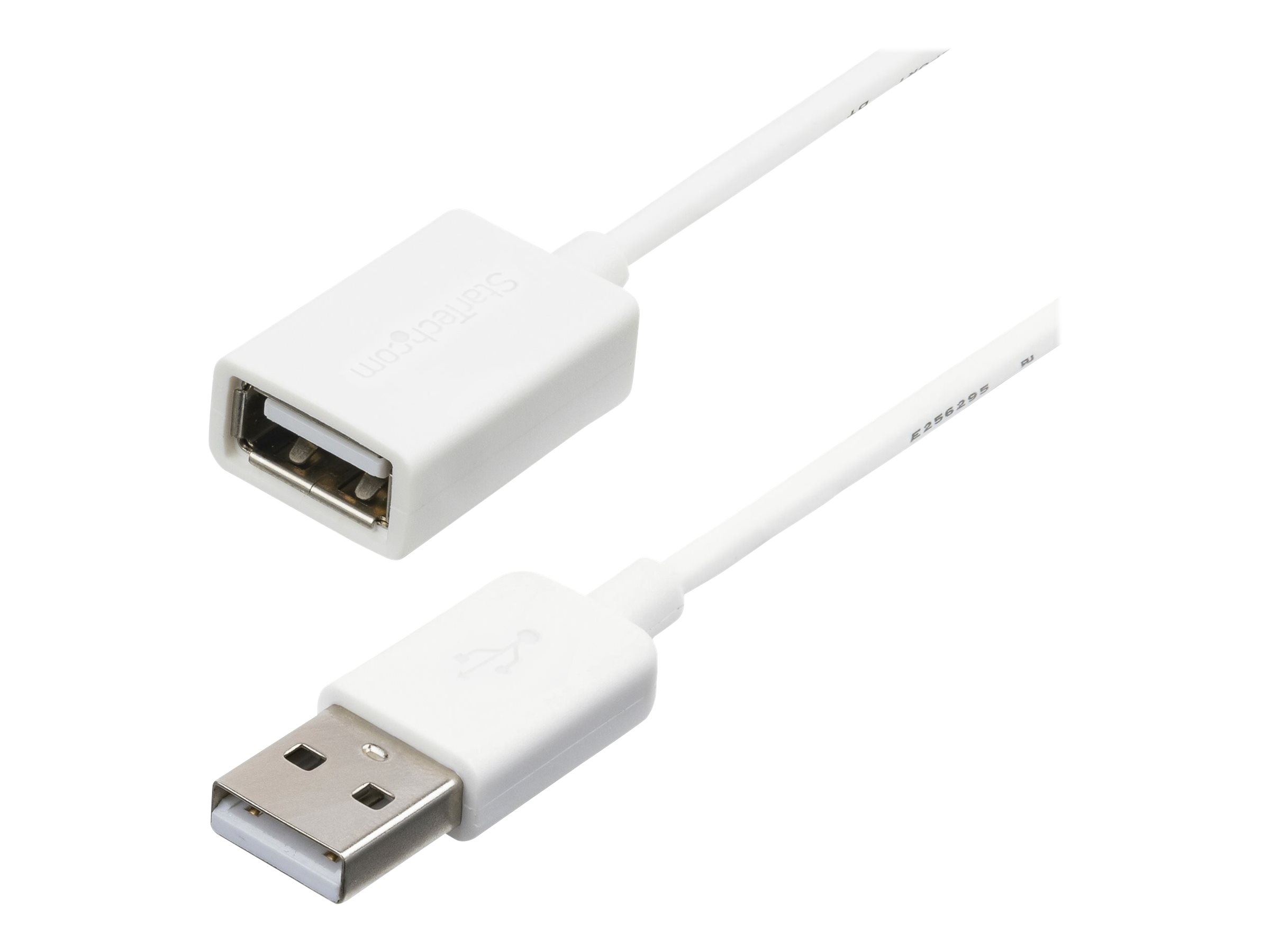 StarTech.com USB 2.0 forlængerkabel 1m Hvid | udvalg, billige priser og hurtig