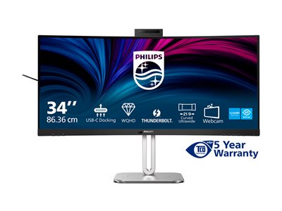 34B2U6603CH - 6000 Series - LED monitor - curved -
