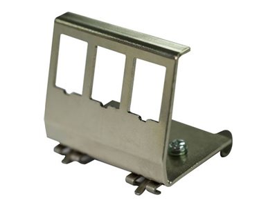 Dynamix faceplate 3 port Product shot Right-angle 79250