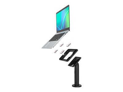 Compulocks Universal Invisible Mount Counter Stand 8"
