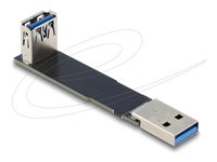 Delock USB 10 Gbps Adapter USB Type-A female to male angled 90°