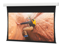Da-Lite Tensioned Advantage Series - Écran de projection - montable au plafond - motorisé 
