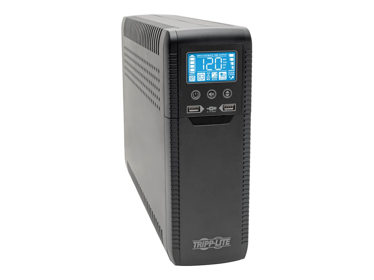 Tripp Lite 1440VA UPS Eco Green Battery Back Up AVR 120V USB Energy Star Line Interactive