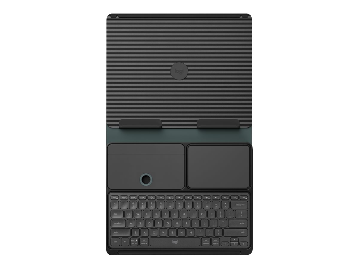 Logitech Casa Pop-Up Desk keyboard and touchpad set classic chic Input Product shot Front 79800