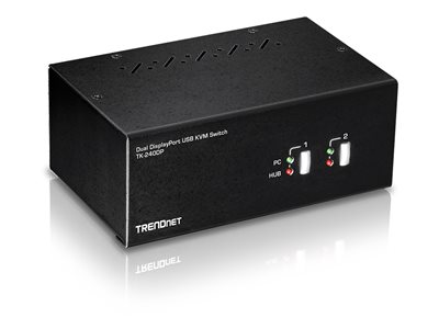 TRENDnet TK-240DP - KVM / audio / USB switch