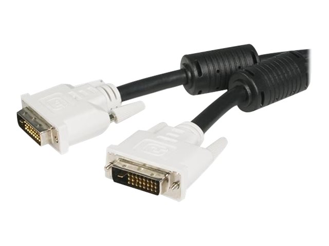 StarTech.com Dual Link DVI Cable - 10 ft - Male to Male - 2560x1600 - DVI-D Cable - Computer Monitor Cable - DVI Cord - Video Cable (DVIDDMM10)