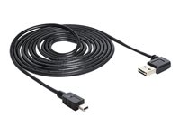 DeLOCK USB-kabel 5m Sort