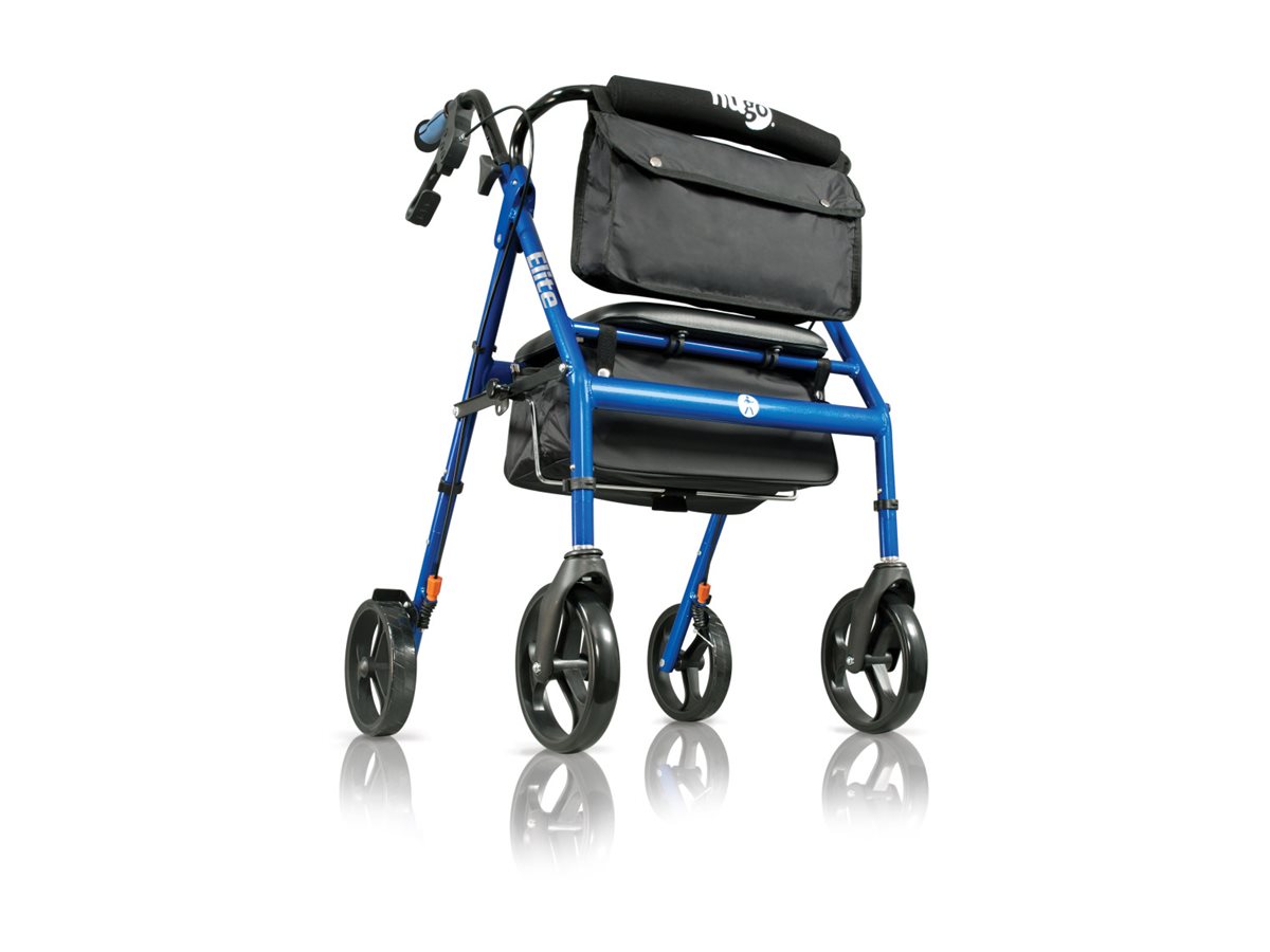 Hugo Elite Rollator - Blue - 700-959