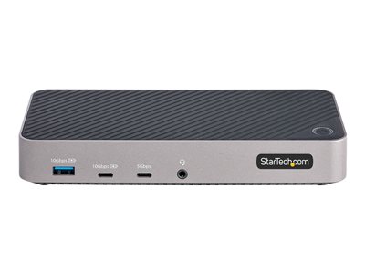 StarTech.com Dual-Laptop USB-C KVM Docking Station, Dual Monitor 4K 60Hz  DisplayPort Dock, 5-Port USB Hub, GbE, 90W/45W Power Delivery to Two  Laptops