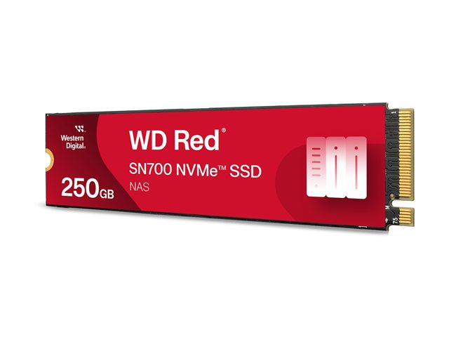 WD Red SSD SN700 NVMe 250GB M.2 2280 WDS250G1R0C-68BDK0