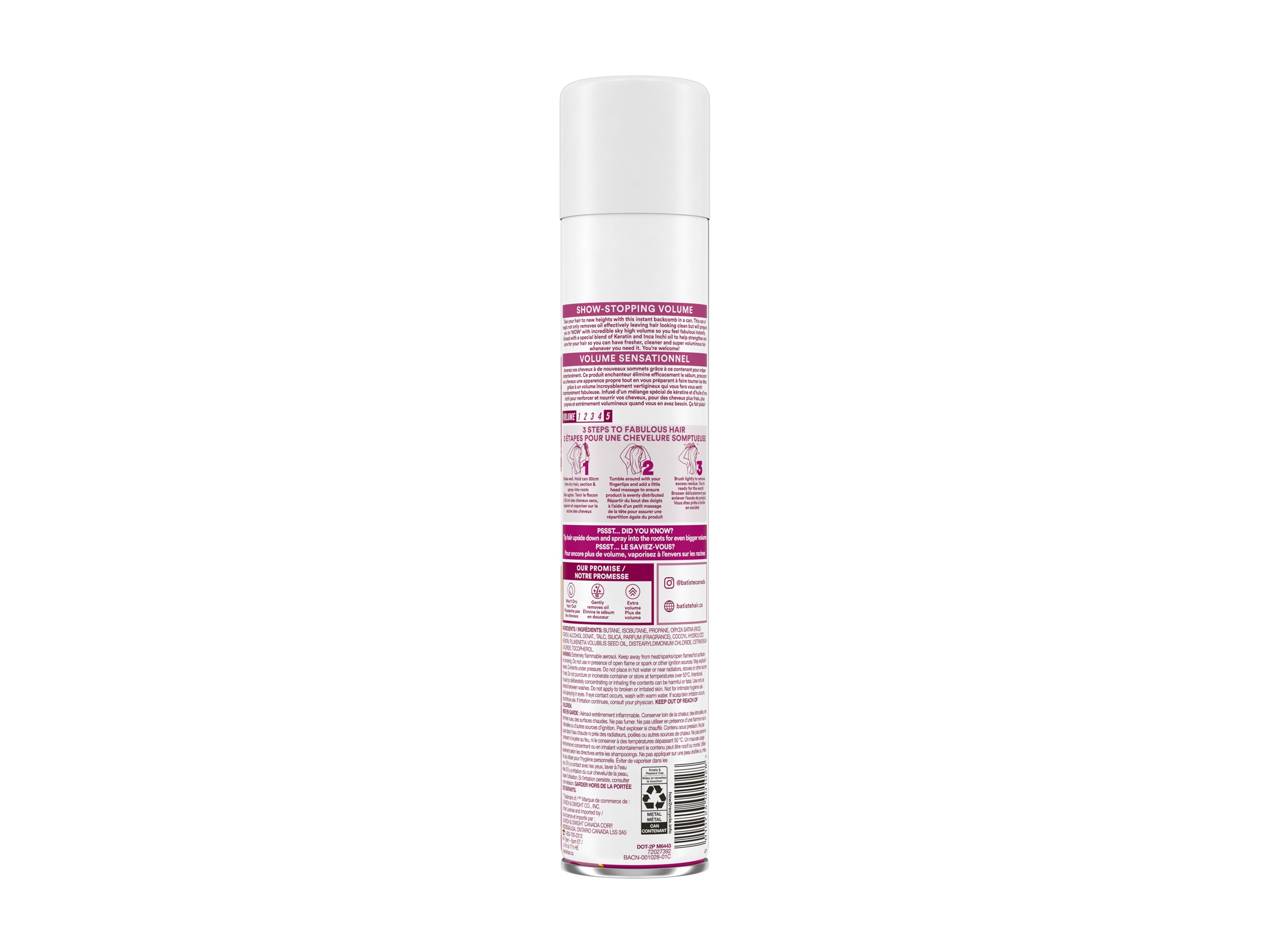 Batiste XXL Volume Dry Shampoo - 350ml