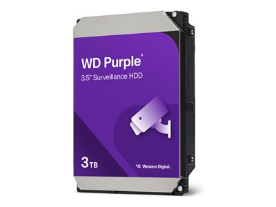 WD Purple 3TB SATA 8,9cm 3,5Zoll HDD - WD33PURZ