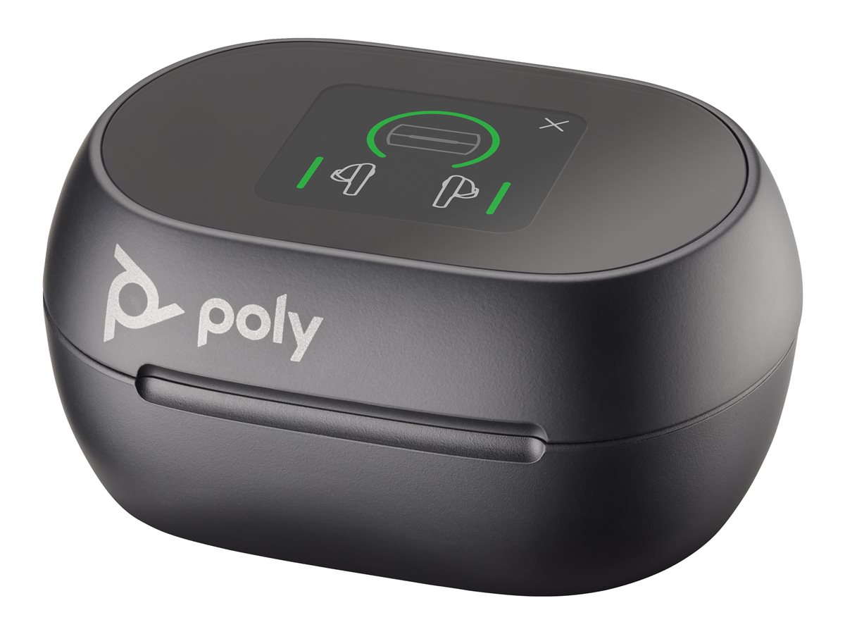 Poly Voyager Free 60+ UC Black Touchscreen Charge Case for BT700 USB-A Adapter – foto 2