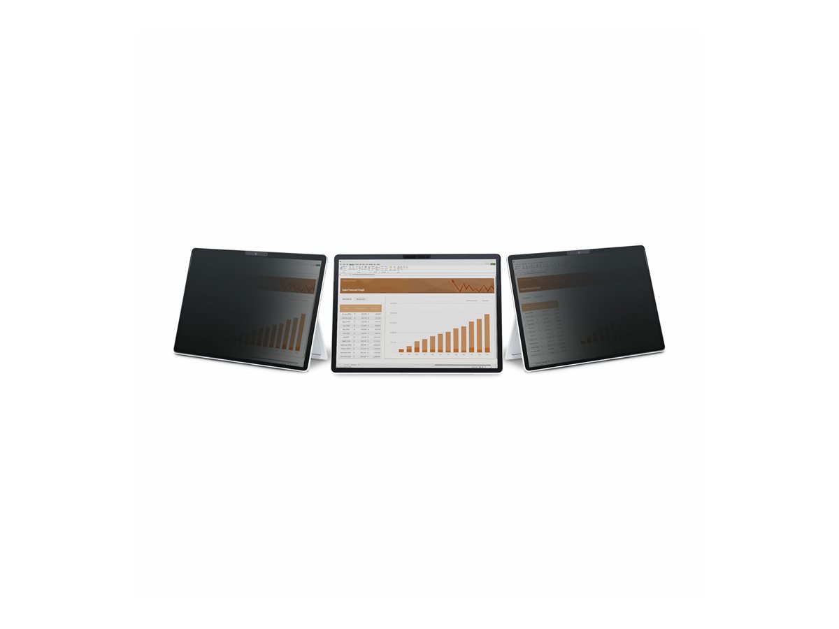 StarTech.com 4-Way Privacy Screen For 13-inch Surface Pro 8/9/X Laptop, For Portrait/Landscape, Touch-Enabled, +/- 30 Deg. View - Computer Security Filter/Protector Blocks up to 51% Blue Light, Anti-Glare Finish (13SP-PRIVACY-SCREEN) - filtr pro zvýšení soukromí k notebooku (horizontální) – foto 2