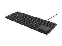 DELTACO TB-502 Tastatur Membran Kablet Pan Nordic