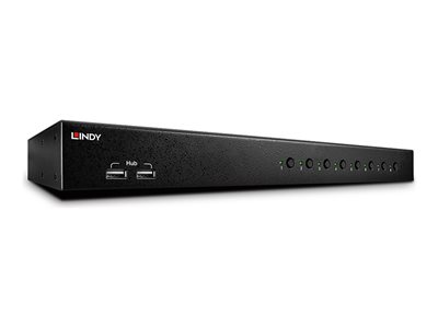 Switch KVM DVI-I Single Link, USB 2.0 & Audio, 8 ports