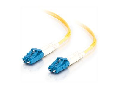 C2G 3m LC-LC 9/125 Duplex Single Mode OS2 Fiber Cable - Yellow - 10ft - patch cable - 3 m - yellow