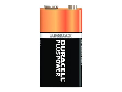 Duracell Plus Alkaline Battery - 9V