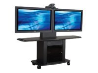 AVTEQ GMP Series 200L-TT2 Cart for 2 LCD displays / video conference camera 