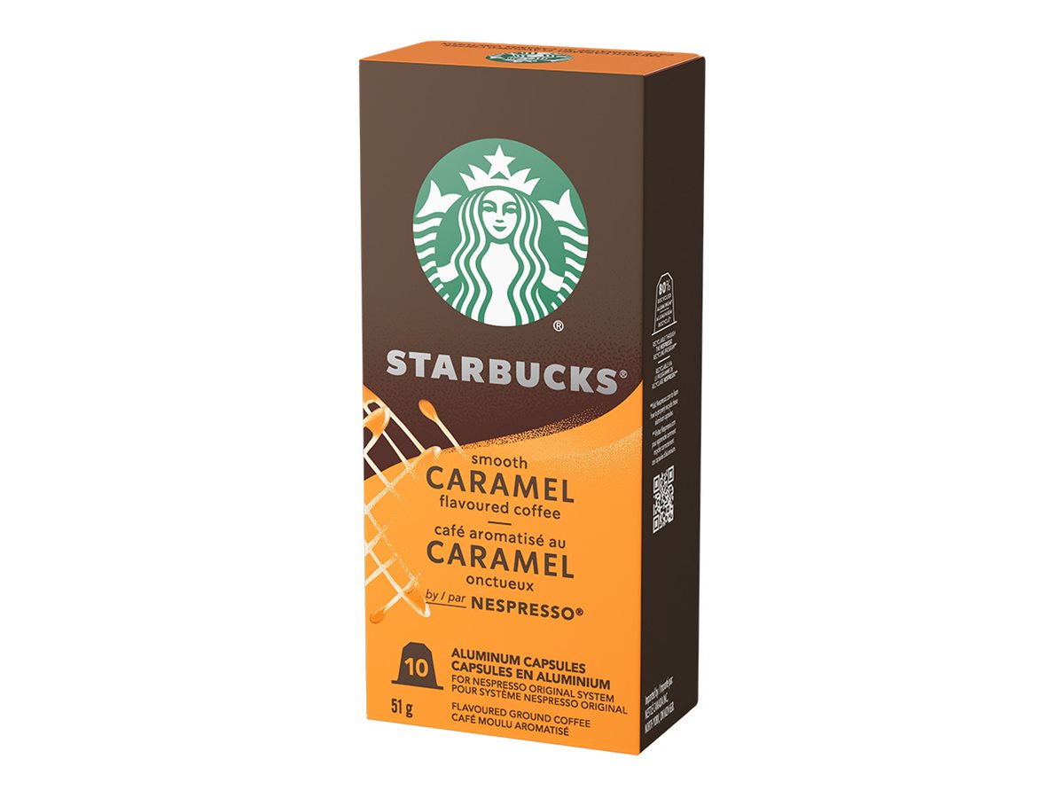Starbucks Capsules de café Smooth Caramel by Nespresso Flavoured 10 pièces