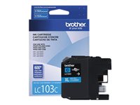Brother LC103C - Print cartridge - High Yield - 1