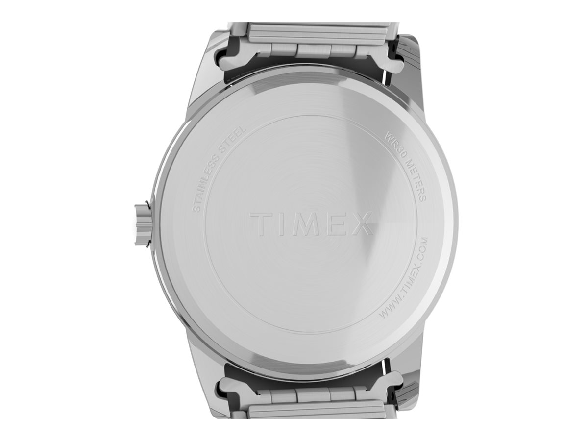 Timex Easy Reader Watch - Silver-Tone/White - TW2V400009J