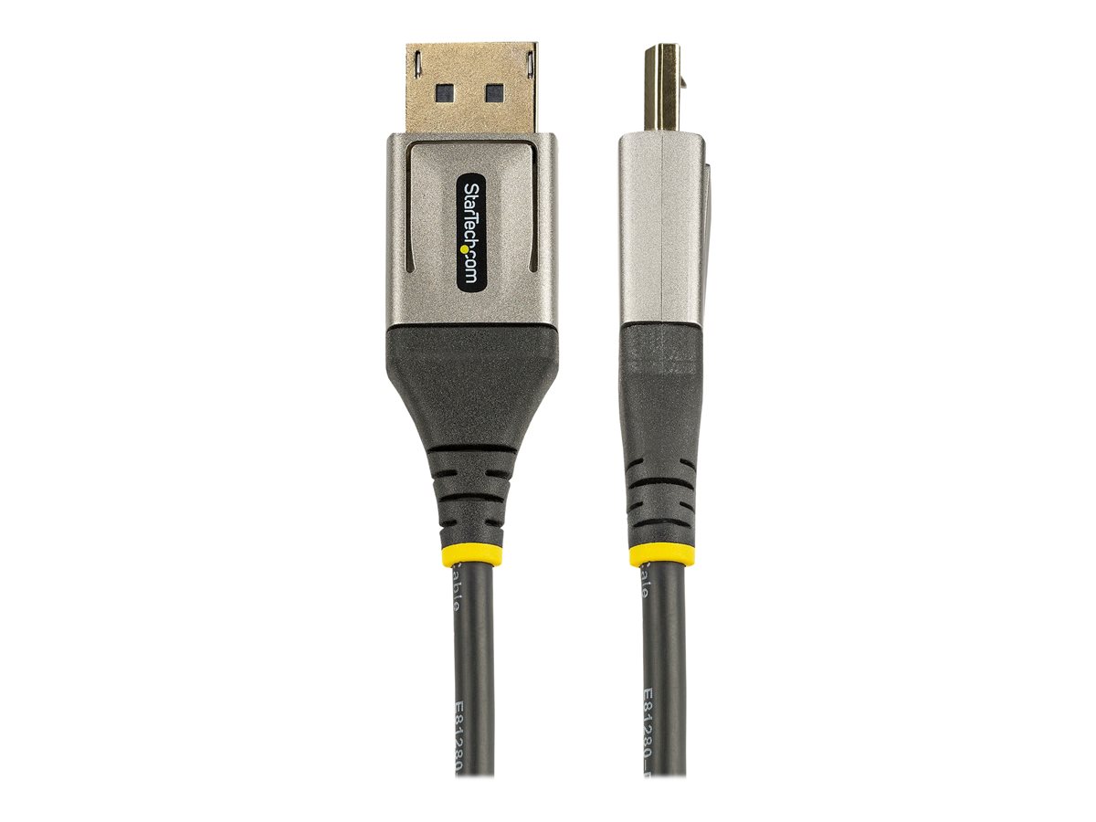 StarTech.com 13ft (4m) VESA Certified DisplayPort 1.4 Cable, 8K 60Hz HDR10, Ultra HD 4K 120Hz DP Video Cable, DisplayPort to DisplayPort Cable, DP Cord for Monitors/Displays, M/M - DP 1.4 Cable with Latches (DP14VMM4M) - kabel DisplayPort - DisplayPort do DisplayPort - 4 m – foto 3