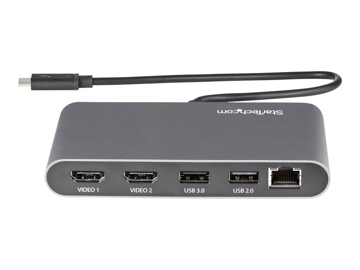 STARTECH Thunderbolt 3 mini dock x2 HDMI monitors – foto 4