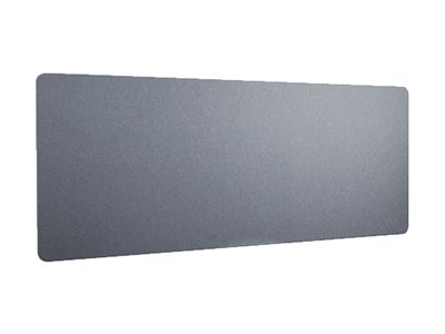 Konic table acoustic/privacy panel rectangular Product shot Left-angle 79150