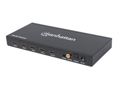 MH 1080p 4-Port HDMI Multiviewer Switch, MANHATTAN 207881 (BILD3)