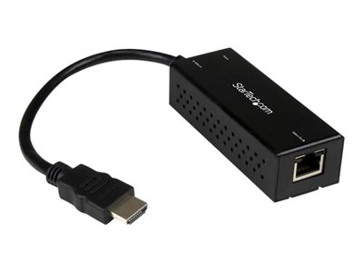 udløb dart Indsigt StarTech.com 4K HDBaseT Extender - Compact - HDMI over CAT5e / CAT6 - HDMI  to HDBaseT Converter - USB Powered - Up to 4K - HDMI over Ethernet  (ST121HDBTD) - video extender