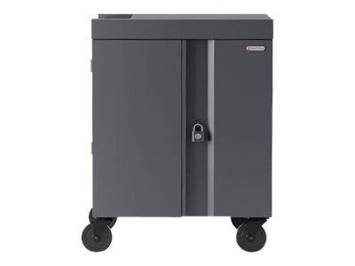Bretford Cube Charging Cart - Cart (charge only) - for 36 tablets / notebooks - lockable 