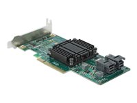 DeLOCK PCI Express x8 Card to 2 x internal SFF-8643 NVMe - Low Profile Form Factor Lagringskontrol