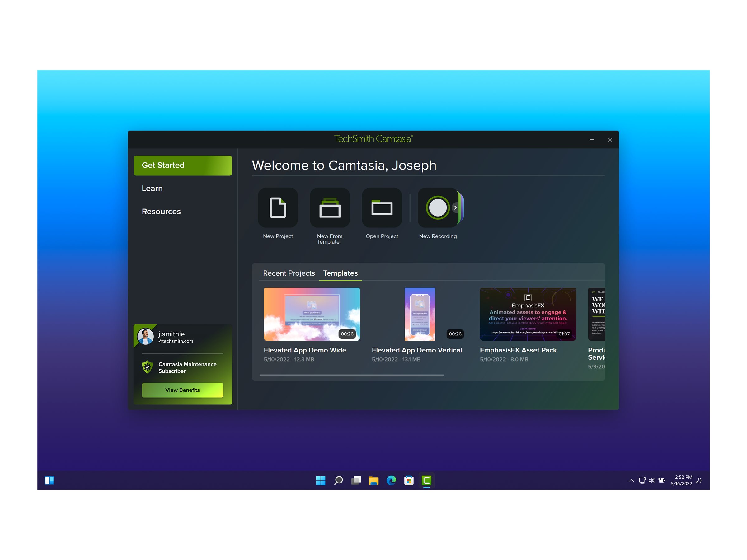 Camtasia 2022 - License + Maintenance | Overview, Specs Camtasia 2022 - License + Maintenance | Overview, Specs