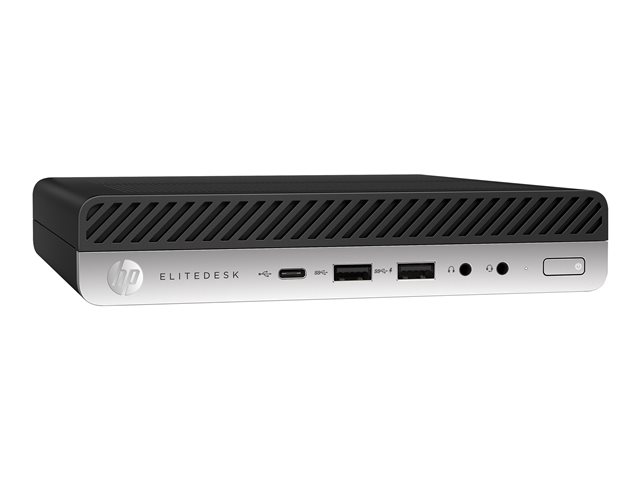 HP EliteDesk 800 G4 - mini desktop Core i7 8700 3.2 GHz - vPro