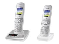 Panasonic KX-TGH722G Trådløs telefon Ingen nummervisning Sølv