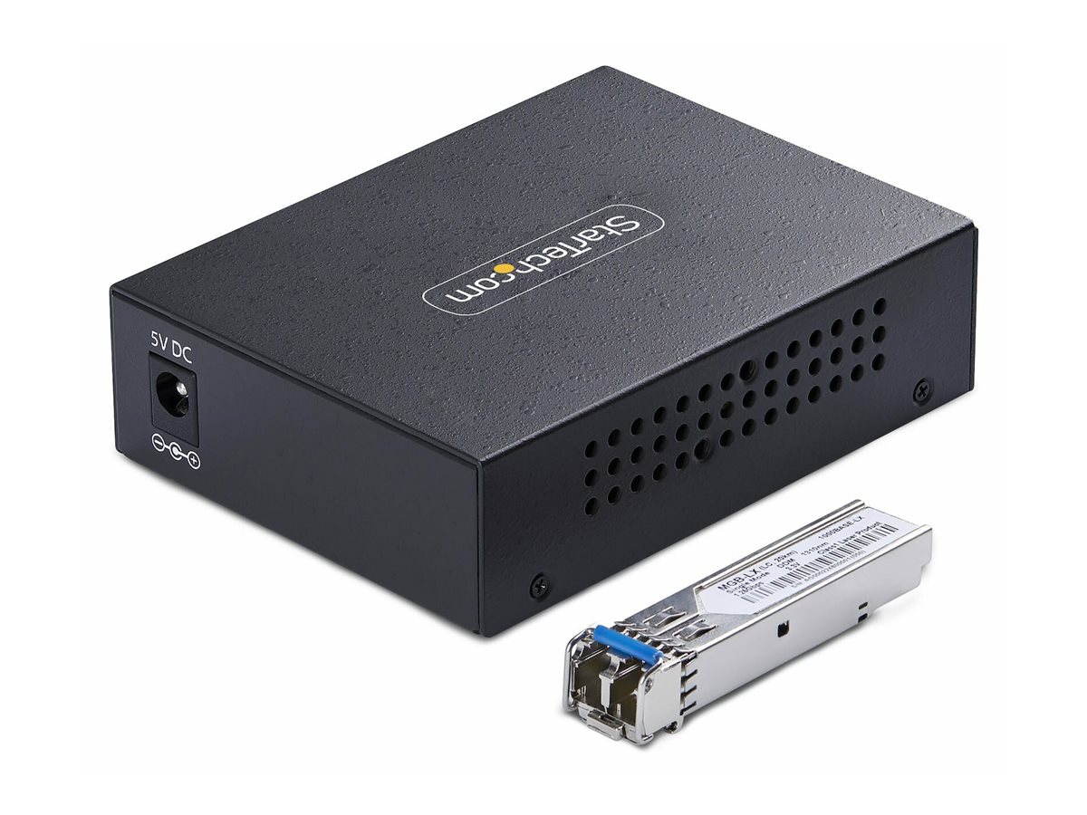 Gigabit SM LC Fiber Media Converter 40km – foto 4