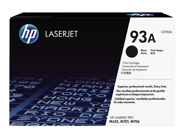HP 93A Original Toner Cartridge Black CZ192A