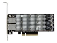 Startech 2-Port 10Gb PCIe NIC with Native Link Aggregation - 10Gbase-t Ethernet Card - 100/1000/10000 Mbps LAN Card (ST20000S
