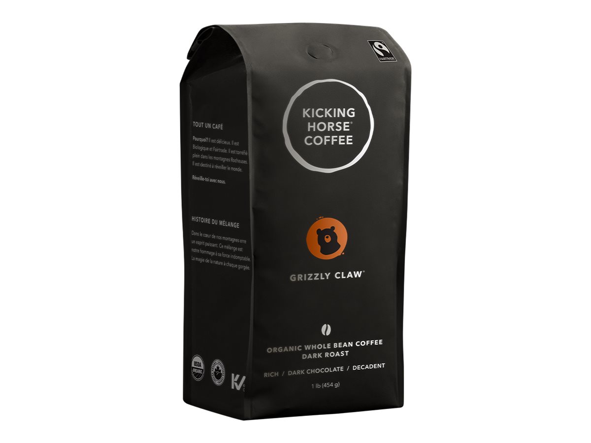 Kicking Horse Whole Bean Coffee - Grizzly Claw - 454g