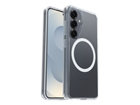 OtterBox Symmetry Series Clear - Back cover for cell phone - with magnets - polycarbonate, thermoplastic elastomer (TPE) - clear - for Samsung Galaxy S25