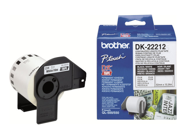 BROTHER DK22212 WH CONTINUOUS FILM TAPE