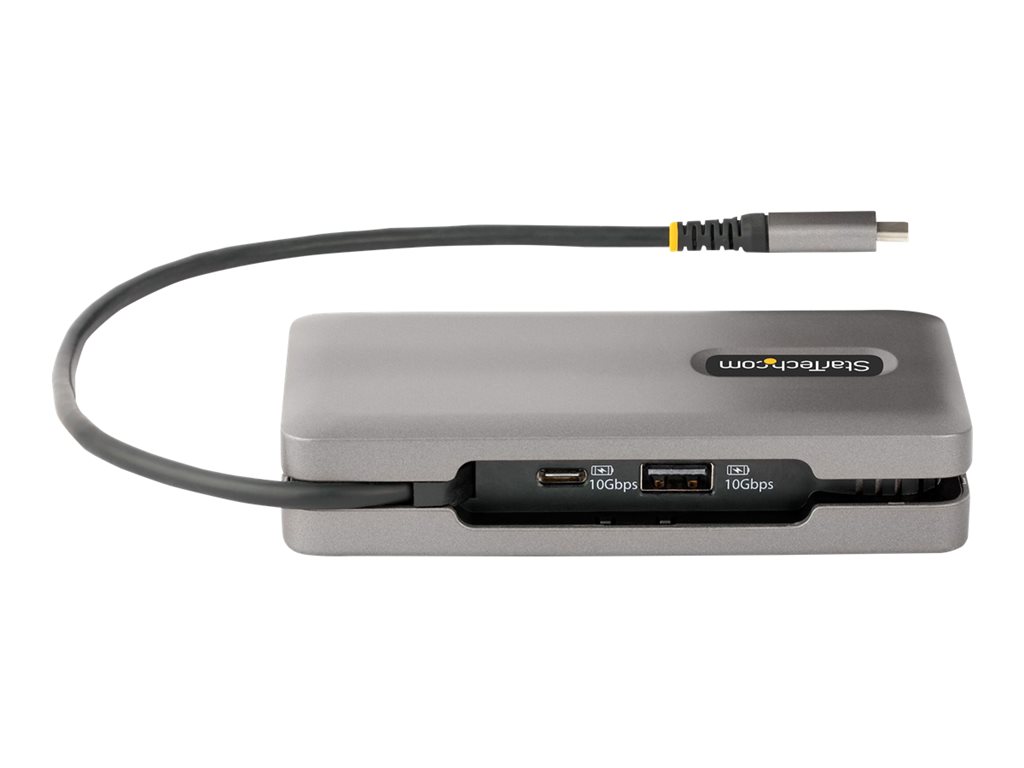 StarTech .com Adaptateur Multiport USB-C, 4K60Hz HDMI/DP, Hub USB, 100W PD