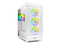 Sharkoon Rebel C50 RGB Tower ATX Hvid